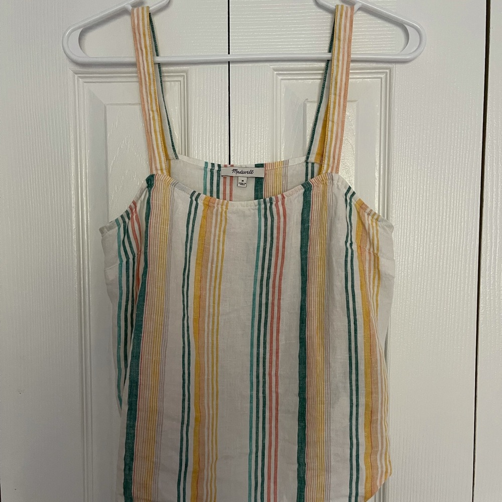 Madewell multicolor tank
